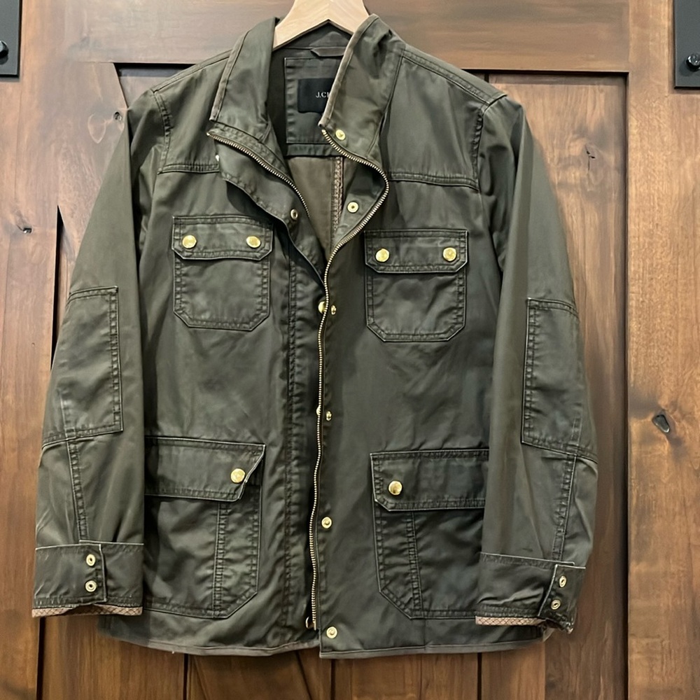 Wax coated jacket